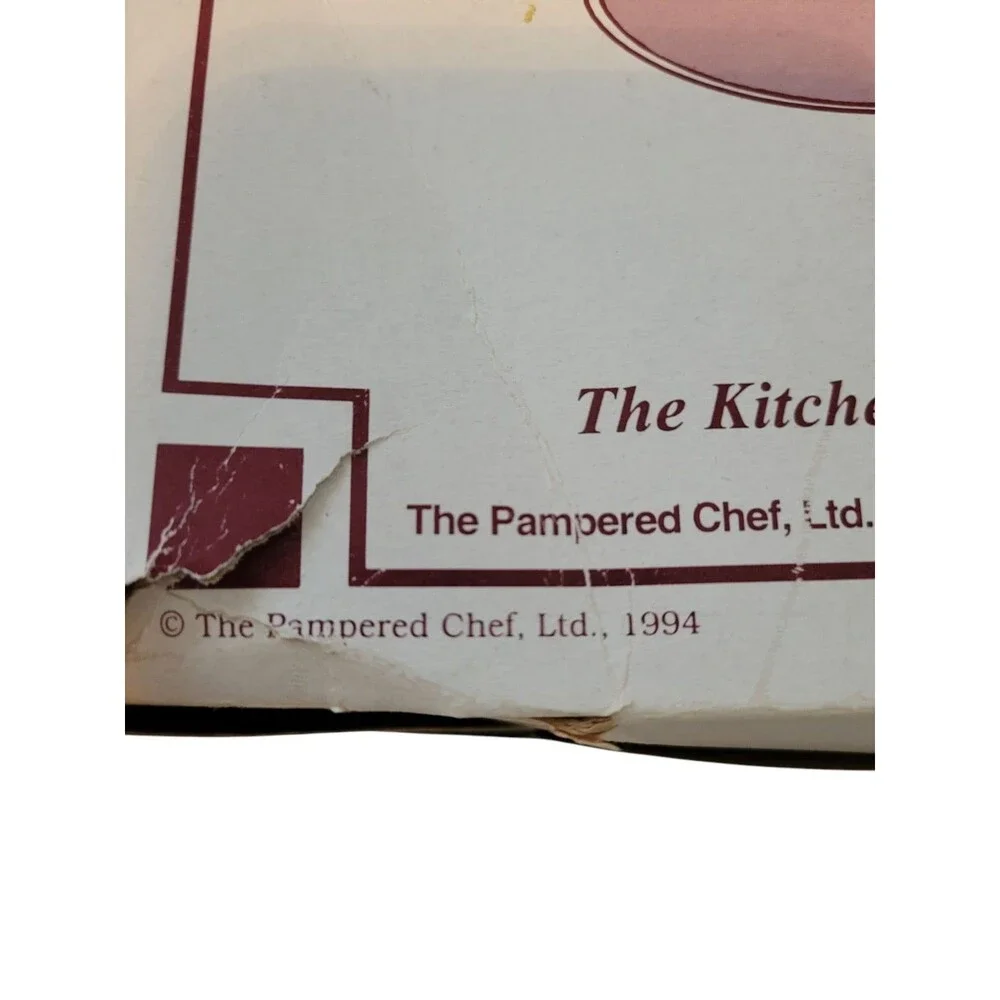 1994 Pampered Chef Springform Pan Box Heart and  Bundt Cake